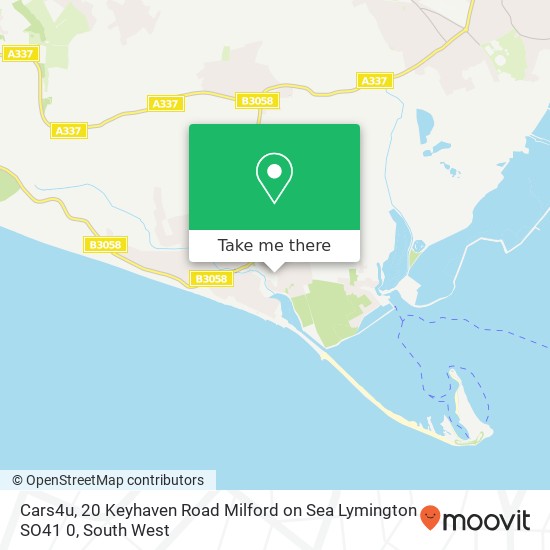 Cars4u, 20 Keyhaven Road Milford on Sea Lymington SO41 0 map