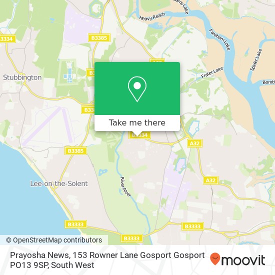 Prayosha News, 153 Rowner Lane Gosport Gosport PO13 9SP map