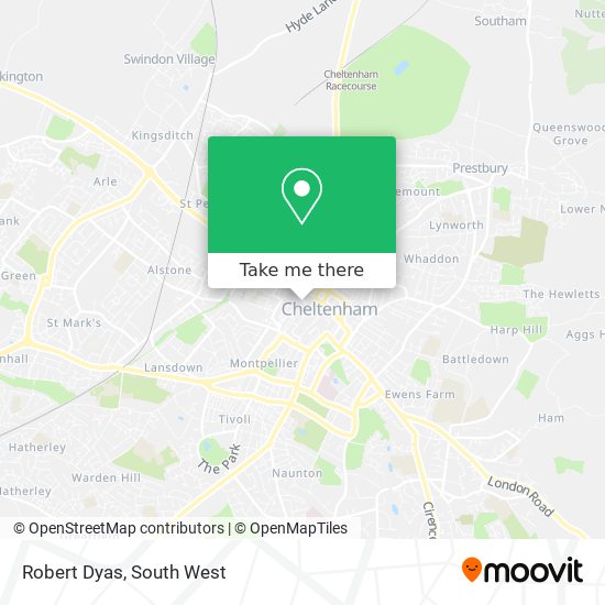 Robert Dyas map