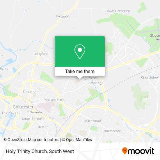 Holy Trinity Church map