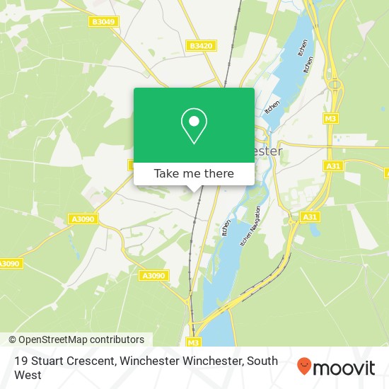 19 Stuart Crescent, Winchester Winchester map