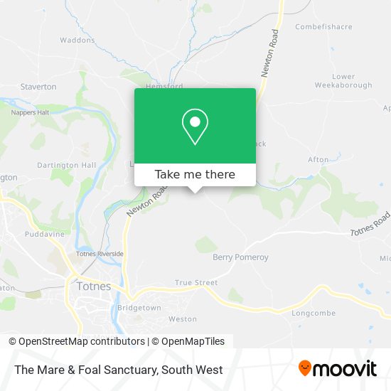 The Mare & Foal Sanctuary map