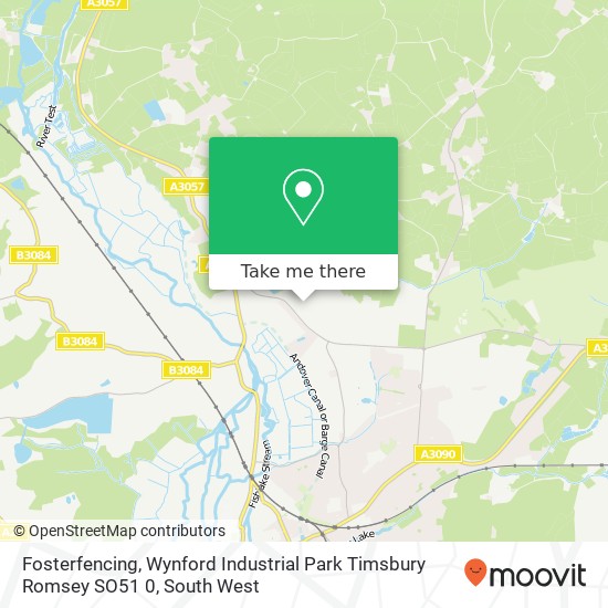 Fosterfencing, Wynford Industrial Park Timsbury Romsey SO51 0 map