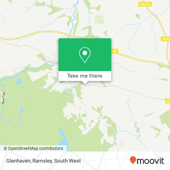 Glenhaven, Ramsley map