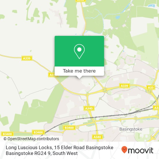 Long Luscious Locks, 15 Elder Road Basingstoke Basingstoke RG24 9 map