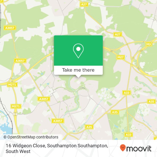 16 Widgeon Close, Southampton Southampton map