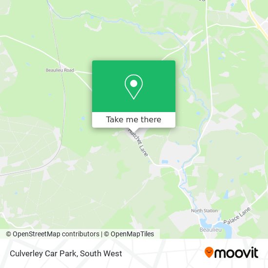 Culverley Car Park map