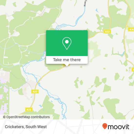 Cricketers map