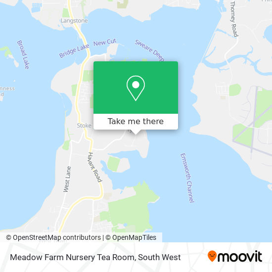 Meadow Farm Nursery Tea Room map