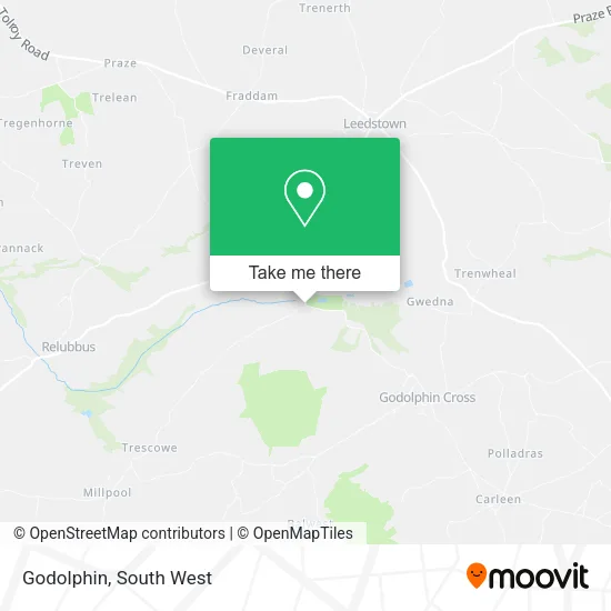 Godolphin map
