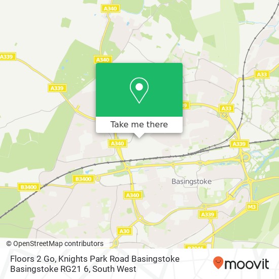 Floors 2 Go, Knights Park Road Basingstoke Basingstoke RG21 6 map