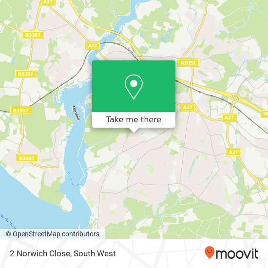 2 Norwich Close map