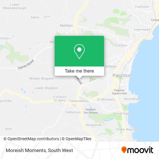 Moreish Moments map