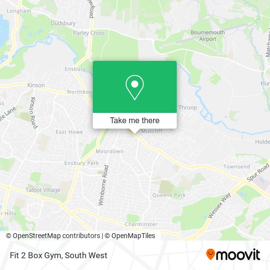 Fit 2 Box Gym map
