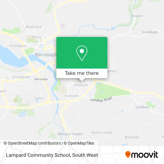 Lampard Community School map