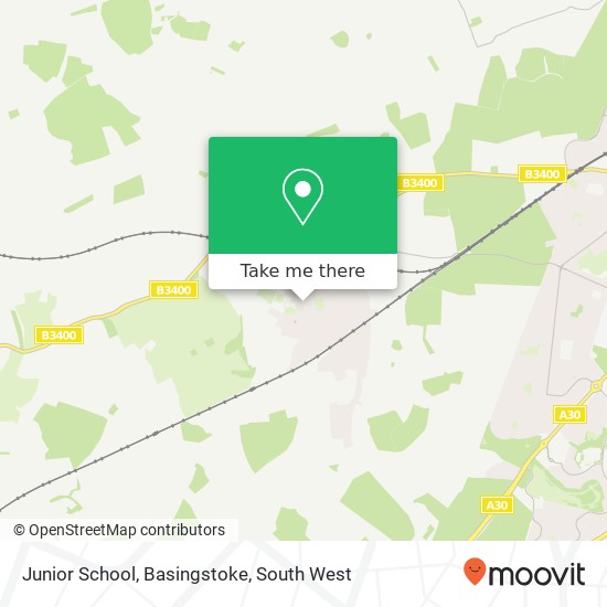 Junior School, Basingstoke map