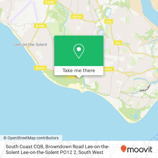 South Coast CQB, Browndown Road Lee-on-the-Solent Lee-on-the-Solent PO12 2 map