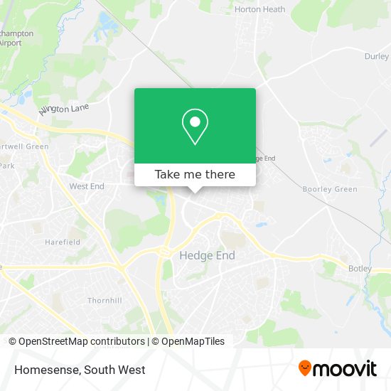 Homesense map