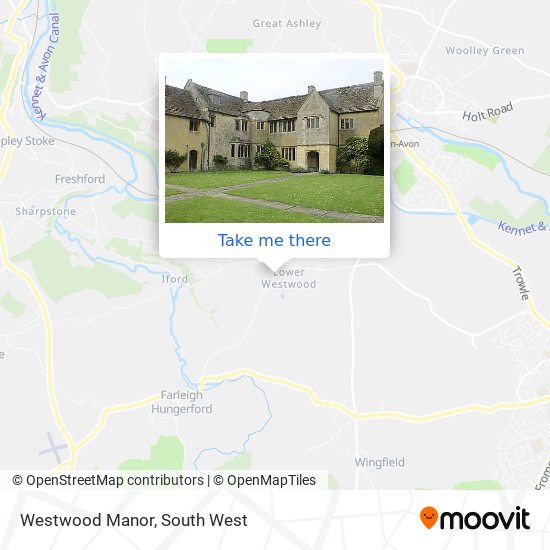 Westwood Manor map