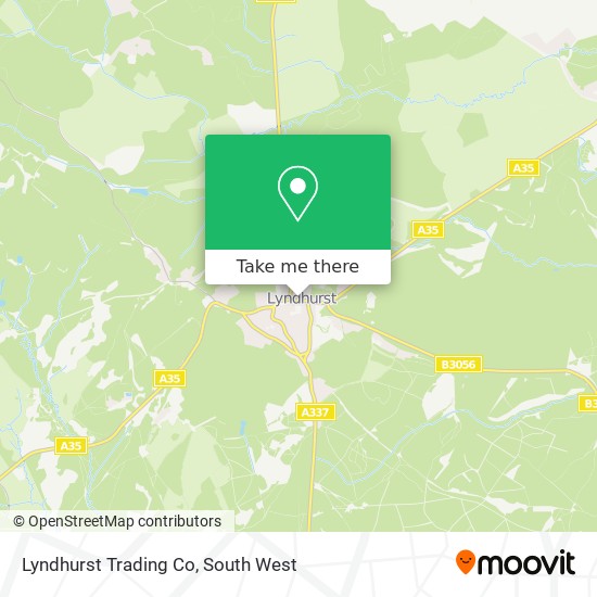 Lyndhurst Trading Co map