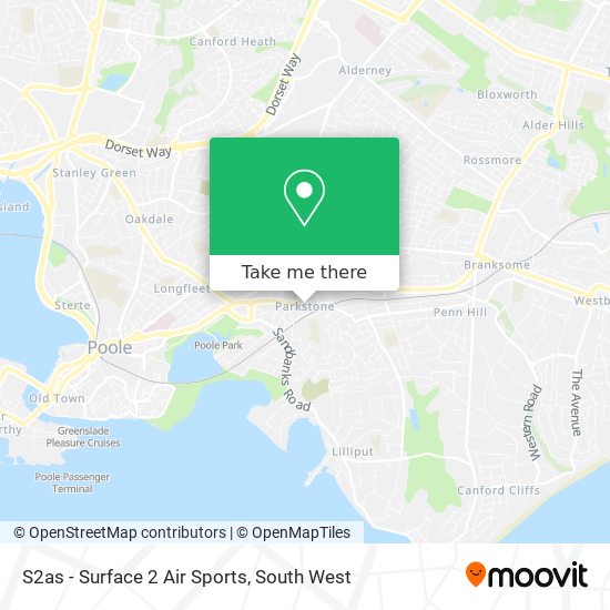 S2as - Surface 2 Air Sports map