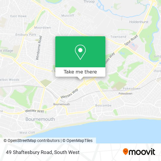 49 Shaftesbury Road map