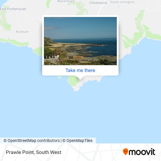 Prawle Point map