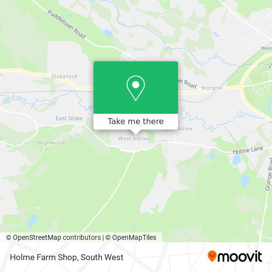 Holme Farm Shop map