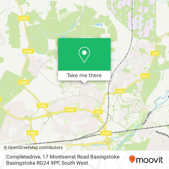 Completedrive, 17 Montserrat Road Basingstoke Basingstoke RG24 9PF map