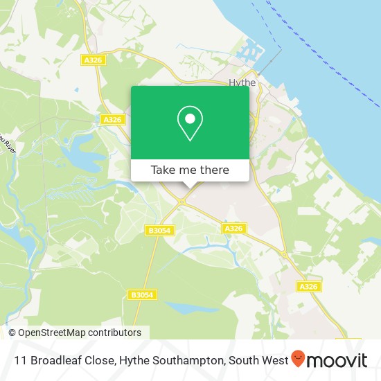 11 Broadleaf Close, Hythe Southampton map