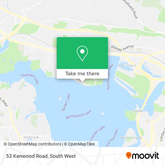 53 Kenwood Road map
