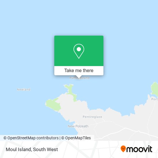 Moul Island map