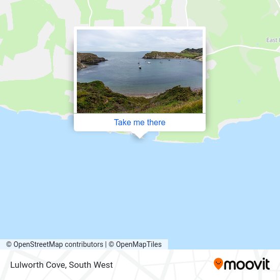 How to get to Lulworth Cove in South West by bus or train?