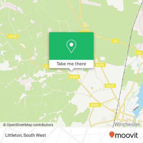 Littleton map