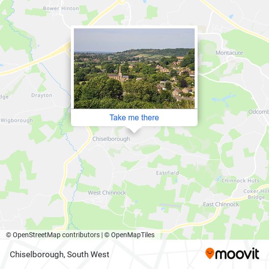 Chiselborough map