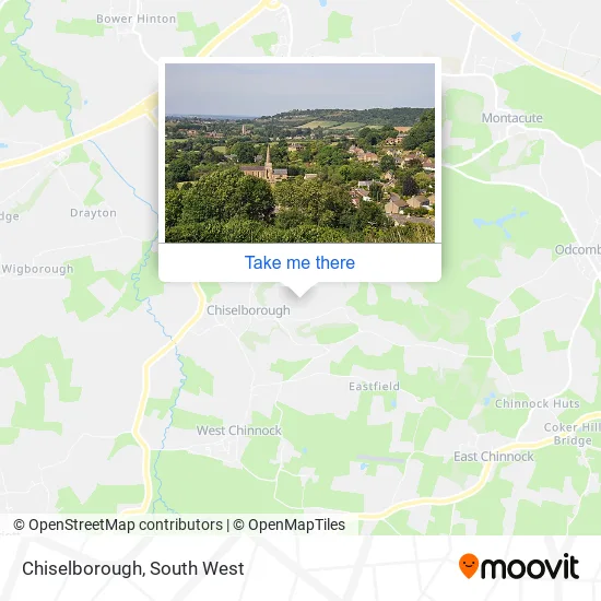 Chiselborough map