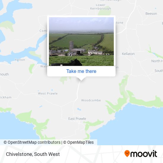 Chivelstone map