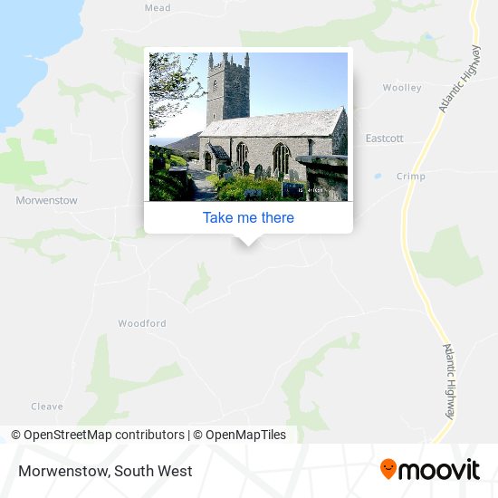 Morwenstow map