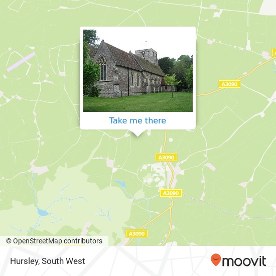 Hursley map