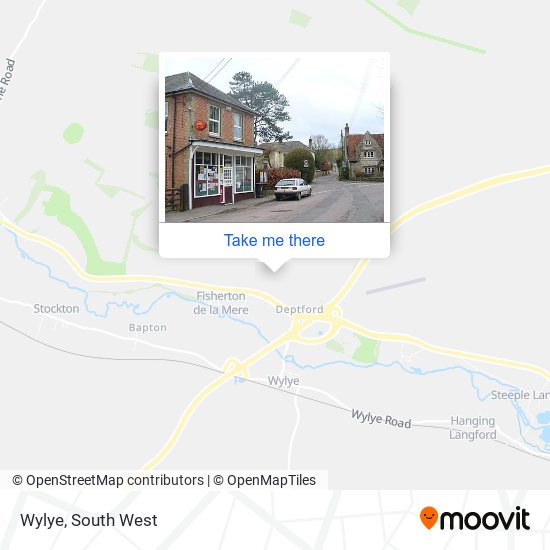 Wylye map