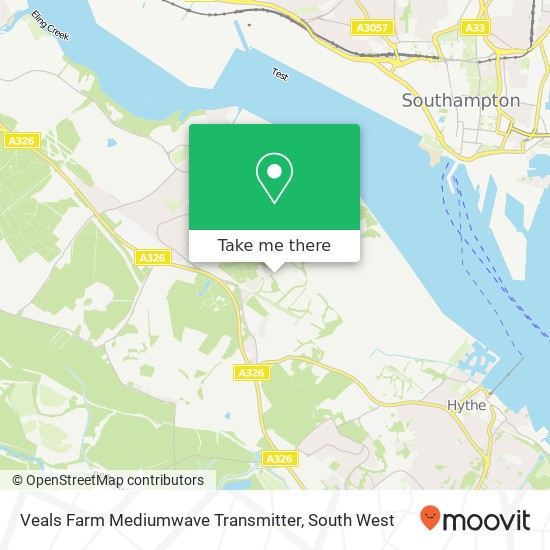 Veals Farm Mediumwave Transmitter map