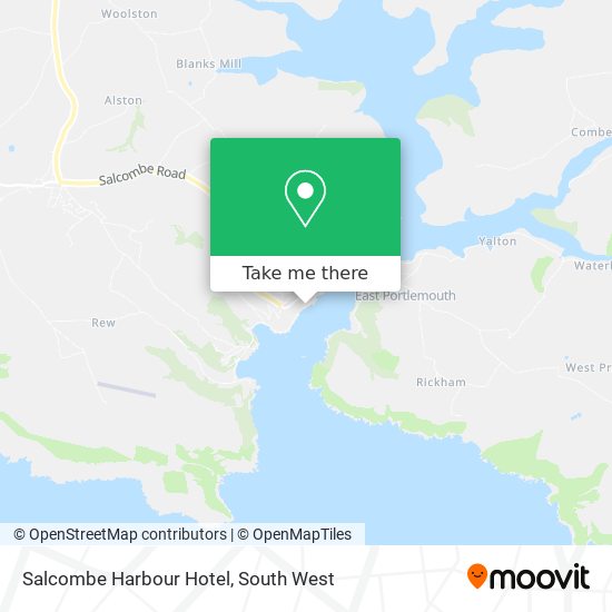 Salcombe Harbour Hotel map