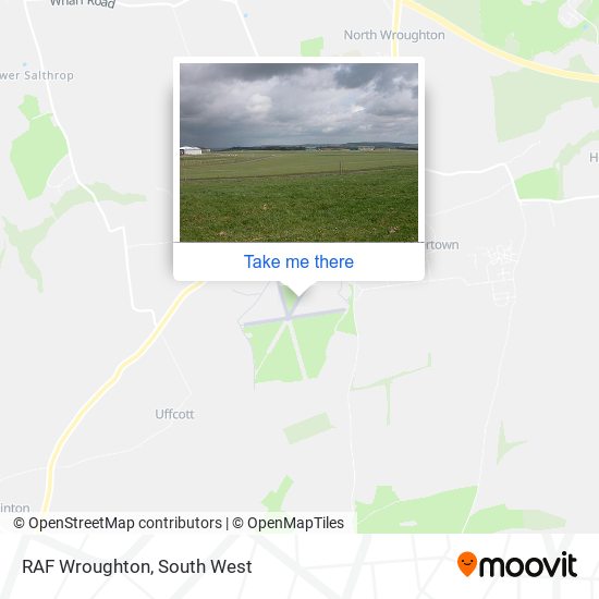 RAF Wroughton map