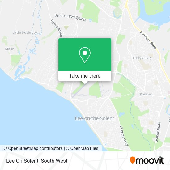 How to get to Lee On Solent in Fareham by bus, train or ferry?