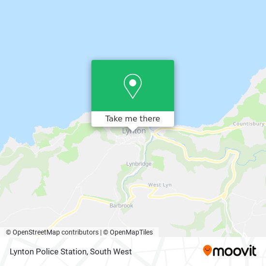 Lynton Police Station map