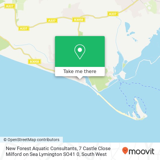 New Forest Aquatic Consultants, 7 Castle Close Milford on Sea Lymington SO41 0 map