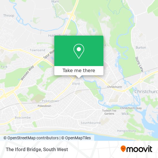 The Iford Bridge map