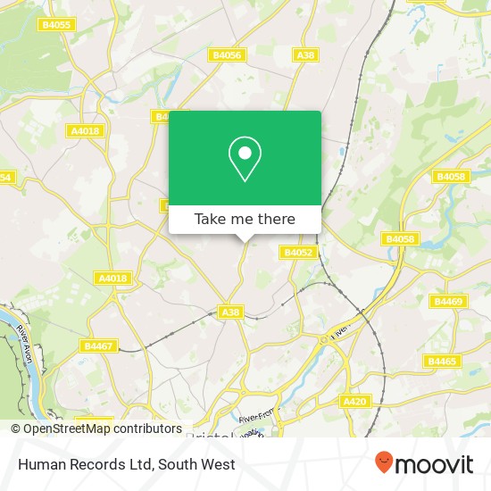 Human Records Ltd map