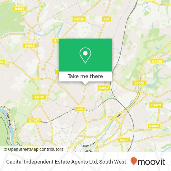 Capital Independent Estate Agents Ltd map
