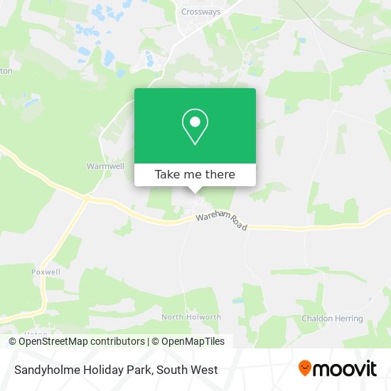 Sandyholme Holiday Park map